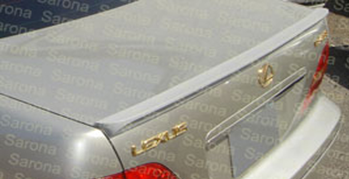 Custom Lexus LS430 Trunk Wing  Sedan (2001 - 2006) - $299.00 (Manufacturer Sarona, Part #LX-023-TW)